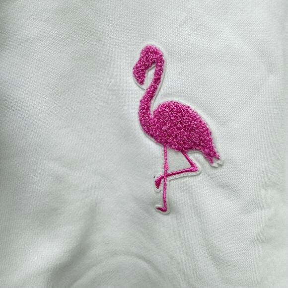 NWT Greyson Cropped‎ Crewneck Pink Flamingo Women’s Size Small $148 - Picture 5 of 11